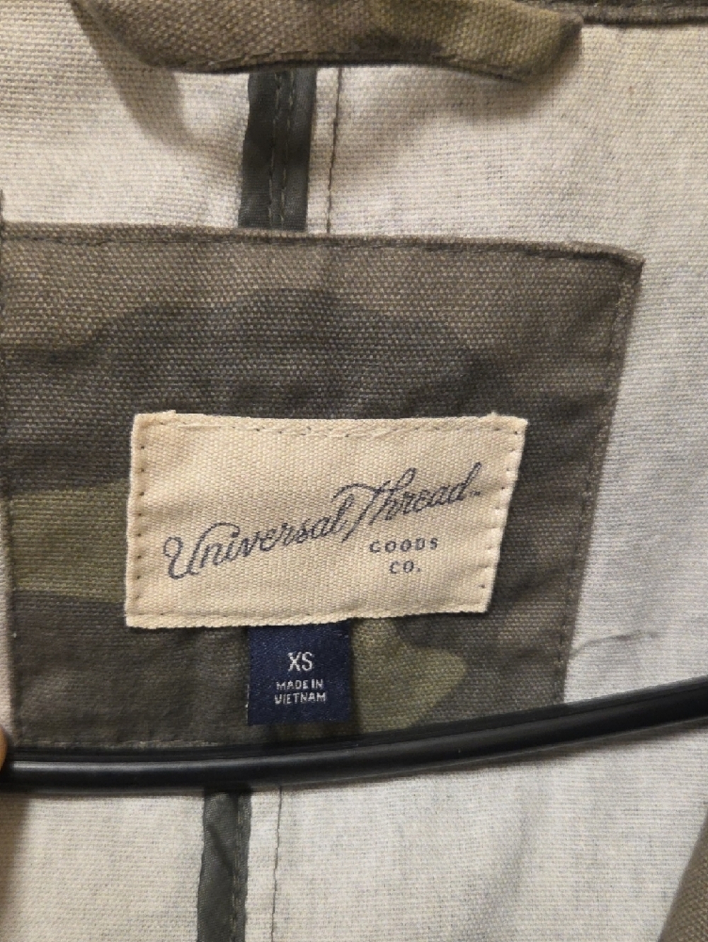 Women Camo Hooded Field Jacket - Olive Green Size XS - Picture 4 of 6